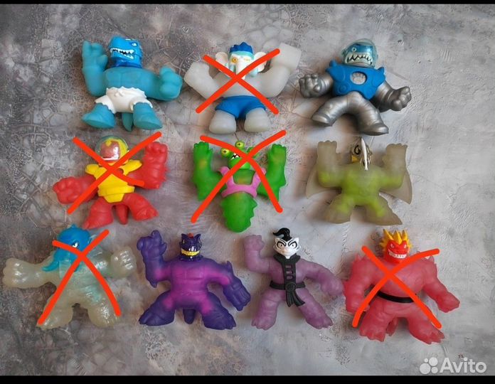 Игрушки герои гуджитсу