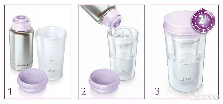 Подогреватель-термос для бутылочек Philips avent