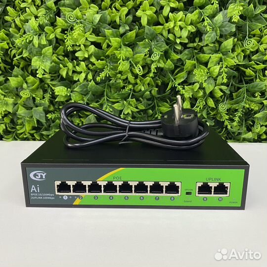 Пое коммутаторы 8+2, 16+2