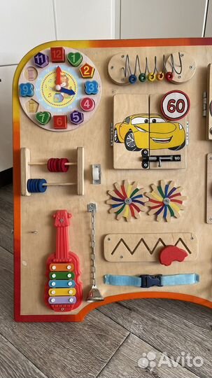 Бизиборд двухсторонний