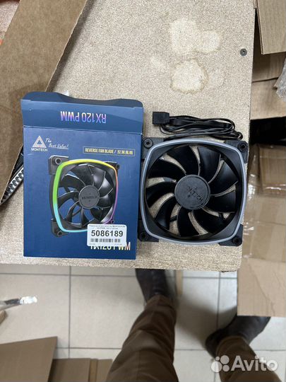 Реверсный вентилятор montech RX 120 PWM