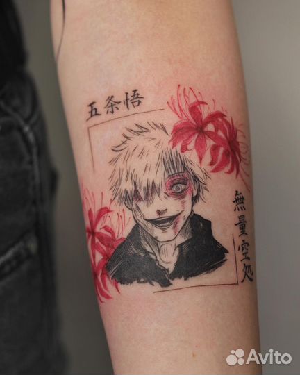 Модель на тату