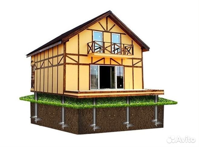 Винтовые сваи для мостов