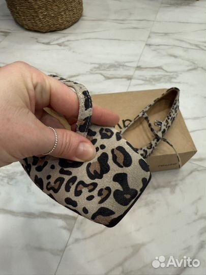 Балетки натуральная кожа