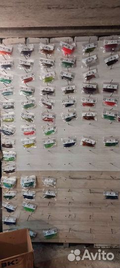 Силиконовые приманки в наличии и под заказ