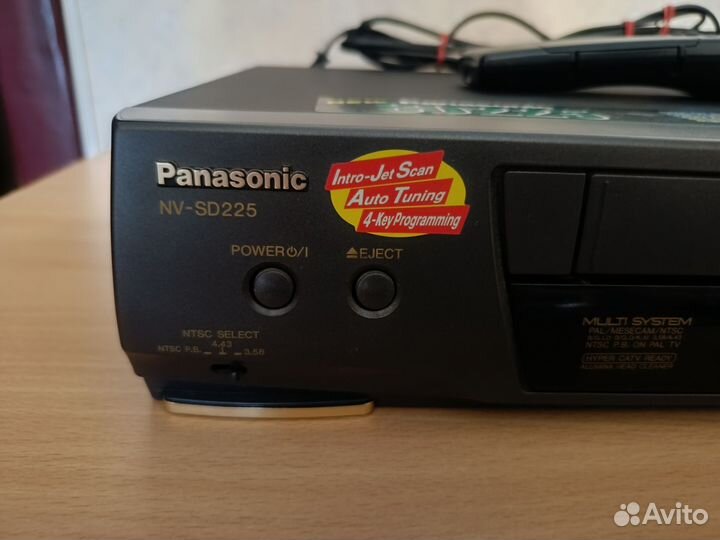 Видеомагнитофон panasonic nv sd225