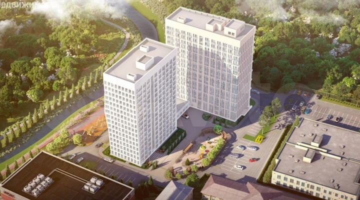 1-к. квартира, 46,4 м², 1/16 эт.