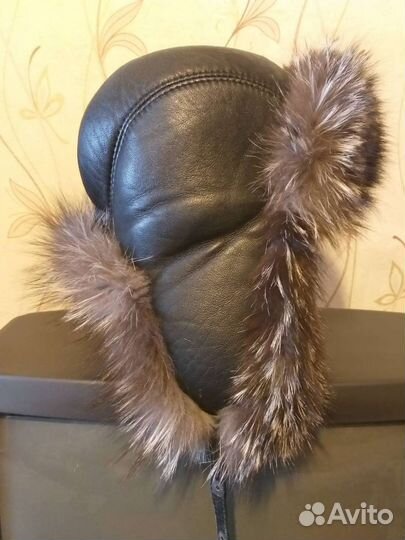 Шапка чернобурка мужская