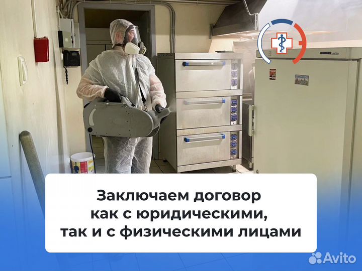 Уничтожение тараканов клопов плесени - дезинфекция