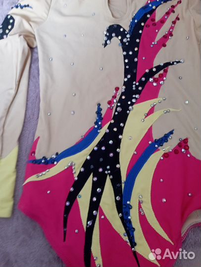 Купальник для спортивной аэробики 7-8 лет