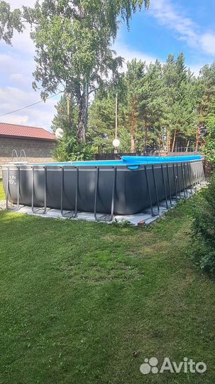 Каркасный бассейн intex Ultra Frame 975*488*132