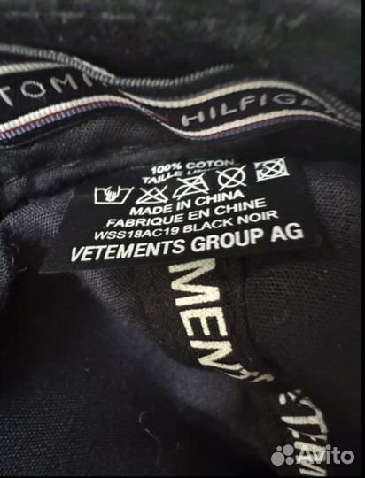 Кепка vetements оригинал