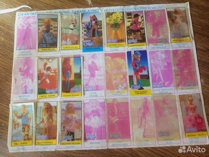 Альбом с наклейками Chabel