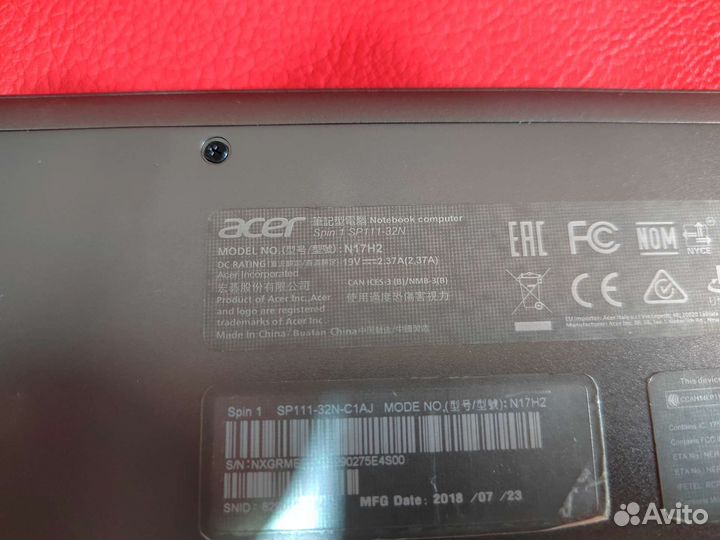 Ультрабук Acer Spin 1