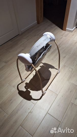 Электрокачели для новорожденных Martin Noir Liloo