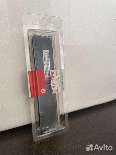 Новая Kingston hyperx ddr4 3200MHz