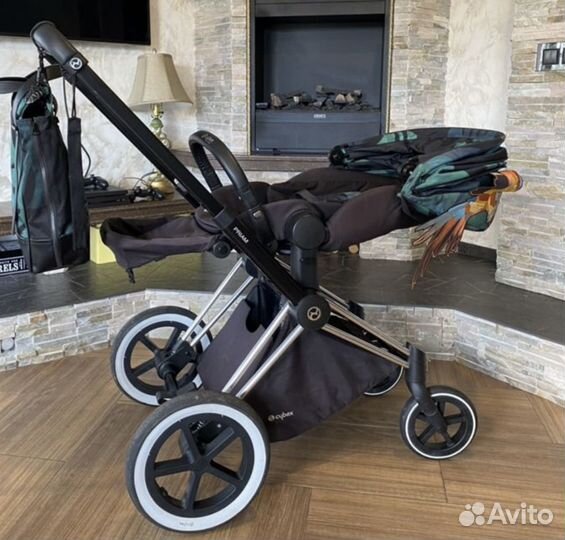 Коляска cybex priam birds of paradise