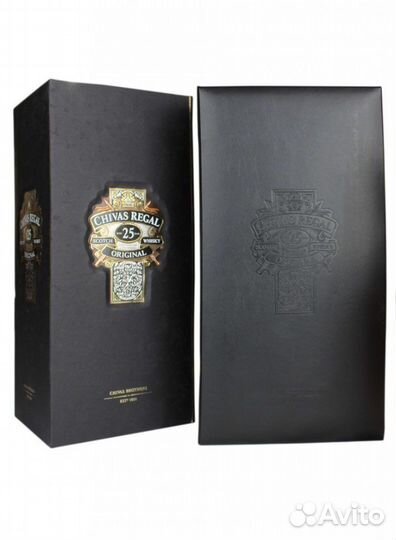 Коробка из под виски Chivas Regal 25 YO