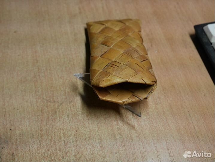 Чехол плетёный из бересты
