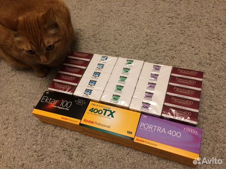 Фотопленка 120-я и 220-я обмен или продажа