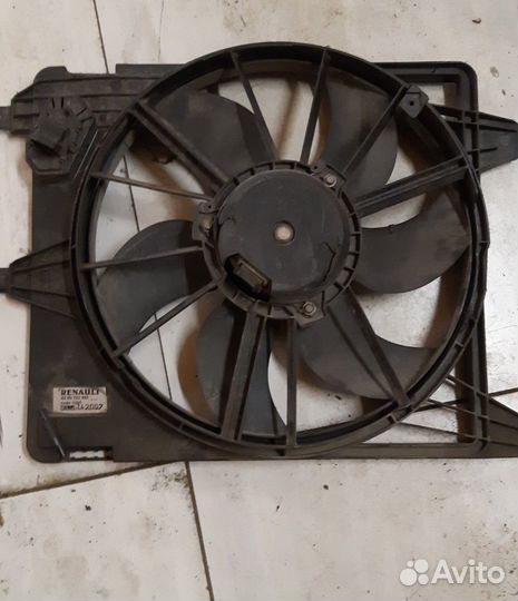 Вентилятор охлаждения на рено