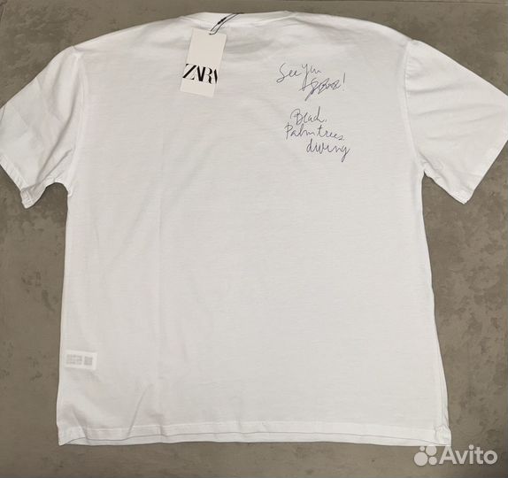 Футболка женская Zara оригинал, m