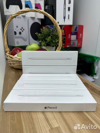 Apple pencil 2 и 1 новый