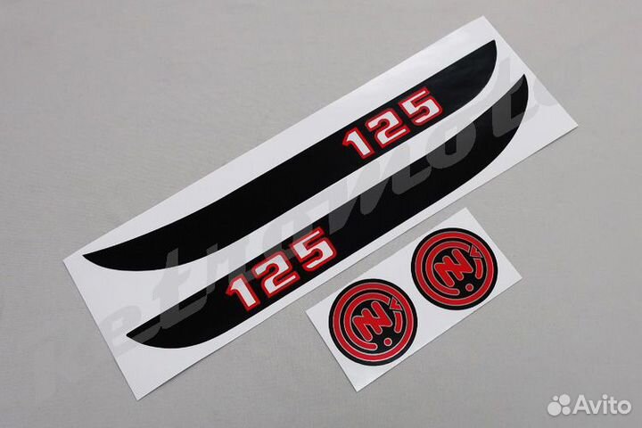 Наклейки для мотоциклов CZ 250/513, CZ 125/516