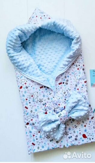 Конверт на выписку для мальчика(весна, лето)