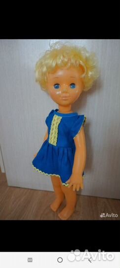 Интерьерная кукла СССР редкая