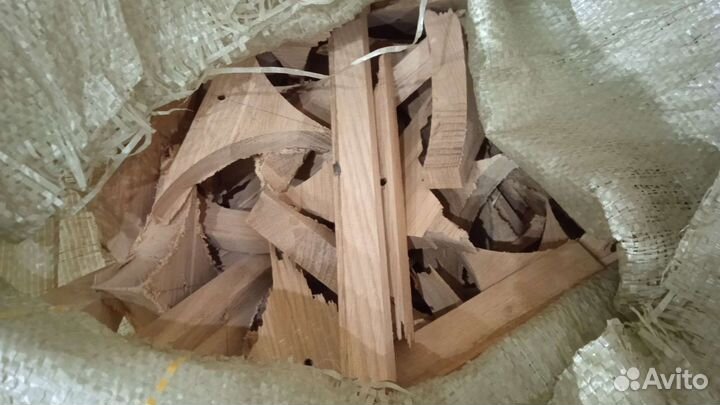 Дрова в мешках