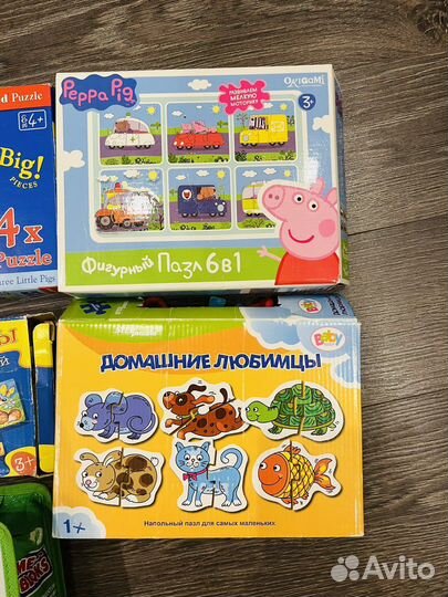 Пазлы и Mega bloks