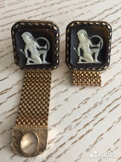 Редкие винтажные запонки Swank (США)