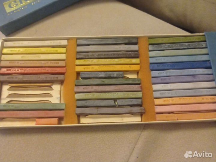 Масляная пастель винтаж Gioconda 1960-70