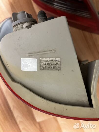 Задние внешние фонари Mercedes