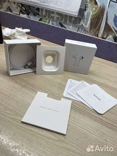 Наушники apple airpods 2