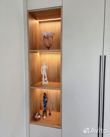 Шкаф с фрезеровкой