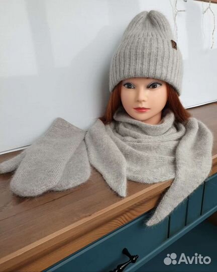 Бактус (косынка) 100 процентный меринос