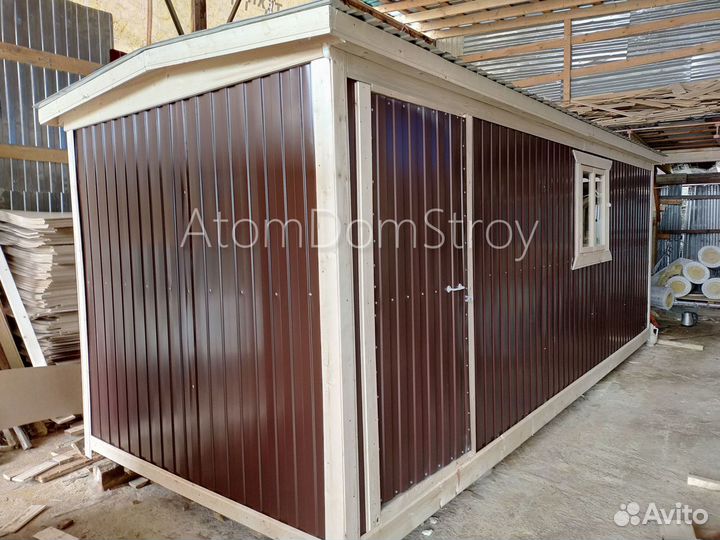 Бытовка зимняя утепленная. Выдерживает до -30