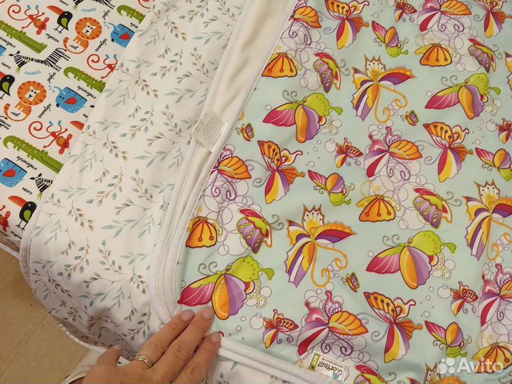 Большие многоразовые впитывающие пелёнки Gloryes