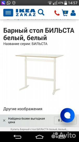 Барный стол