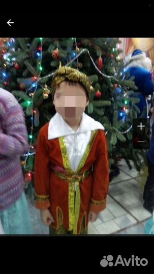 Новогодний костюм восточный принц(султан) на прока