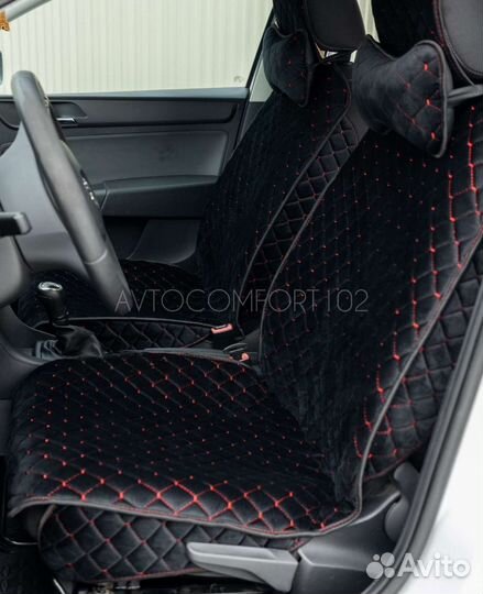 Накидки на сидения велюр