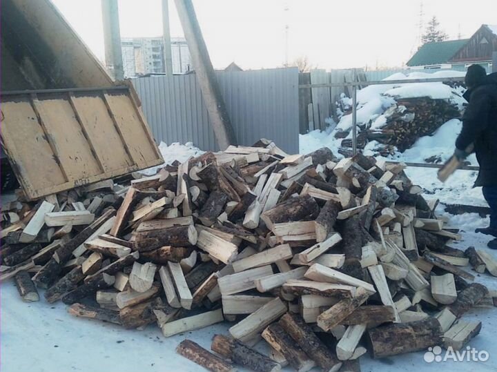 Дрова колотые