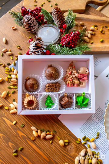 Новогодние подарки из шоколада