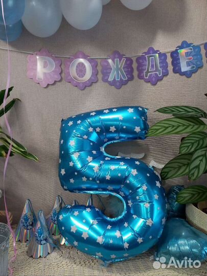 Оформление на день рождение, шарики