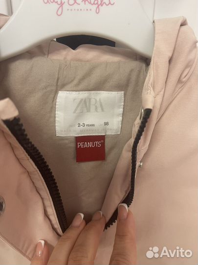 Курточки на девочку рост 98 Zara