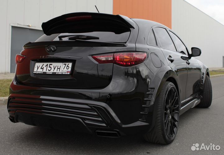 Спойлер infiniti fx/qx70 верхний