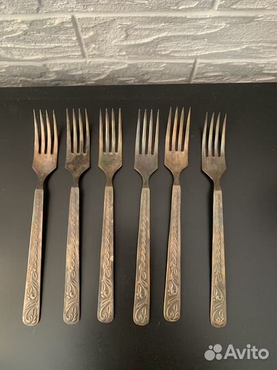 Вилки СССР мельхиор