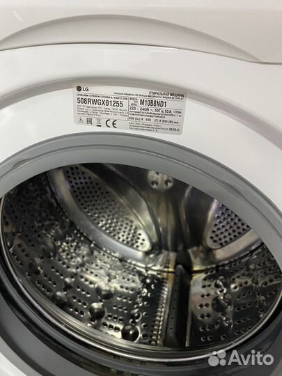 Стиральная машина LG direct drive 6 кг